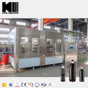 Simple Operation Automatic Soda Water Carbonated Drink Filling Machine Beverage Making Plant