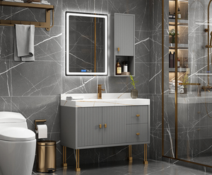 Soporte actory loor tanding odern anity Room athroom ababinet urniture - Product Image 3
