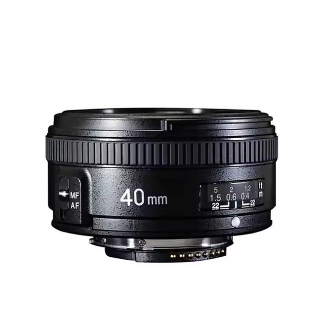 YONGNUO YN40mm F2.8 Lightweight Standard Prime Lens - AF/MF Auto & Manual Focus for DSLR Cameras