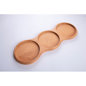 Precios Excepcionales al por Mayor: Soporte de Madera de Haya de Tres Niveles para Servir Postres y Pasteles - Product Image 3