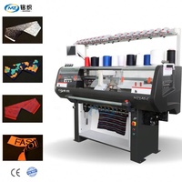 Mesin Rajut Kerah 16Gauge Model Terbaru 2027 Harga Terbaik 14G Camfive Flat Knit Profesional dan Full Jacquard