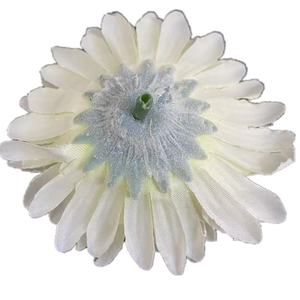 Hecho a mano Artificial <span class=keywords><strong>Gerbera</strong></span> <span class=keywords><strong>Jamesonii</strong></span> 10cm seda Margarita Navidad/graduación/día de la madre flocado cabezas de flores Margarita africana - Product Image 6