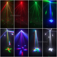 Marslite 150W Projecteur DJ Disco Mini LED Bee Eye 6 Têtes Mobiles Faisceau Lumineux Laser pour Mariage et Concert