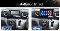9 ''GPS Navigation Stéréo Android Multimédia Carplay Auto Lecteur Vidéo Écran Tactile Autoradio pour Nissan NV350 2012 ~ 2017
