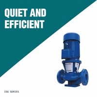 Pompa Centrifuga Verticale Pneumatica in Linea ad Alta Pressione in Lega di Plastica Fluorurata per Aumento Pressione Acqua 20 HP 12.5 M³/h