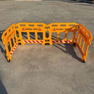 Yüksek Kaliteli Enjeksiyon Kalıplı Katlanabilir Genişletilebilir Güvenlik Bariyeri PE Asansör Bakım Barikatı - Product Image 6
