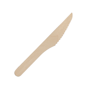 Ensemble de couverts jetables écologiques en bois de bouleau, avec serviette, sel et papier, pour voyage et extérieur, surface lisse - Product Image 3