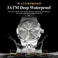 Reloj Poedagar 504 Fashion para Mujer, Resistente al Agua 3ATM, Manecillas Luminosas, Caja de Aleación, Correa de Acero Inoxidable