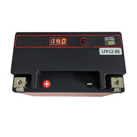 Batería de Litio Recargable para Motocicleta, 12V 12Ah 600CCA LFP12-BS, Acumulador de Litio LiFePO4 para Reemplazar Baterías de Plomo-Ácido AGM GEL
