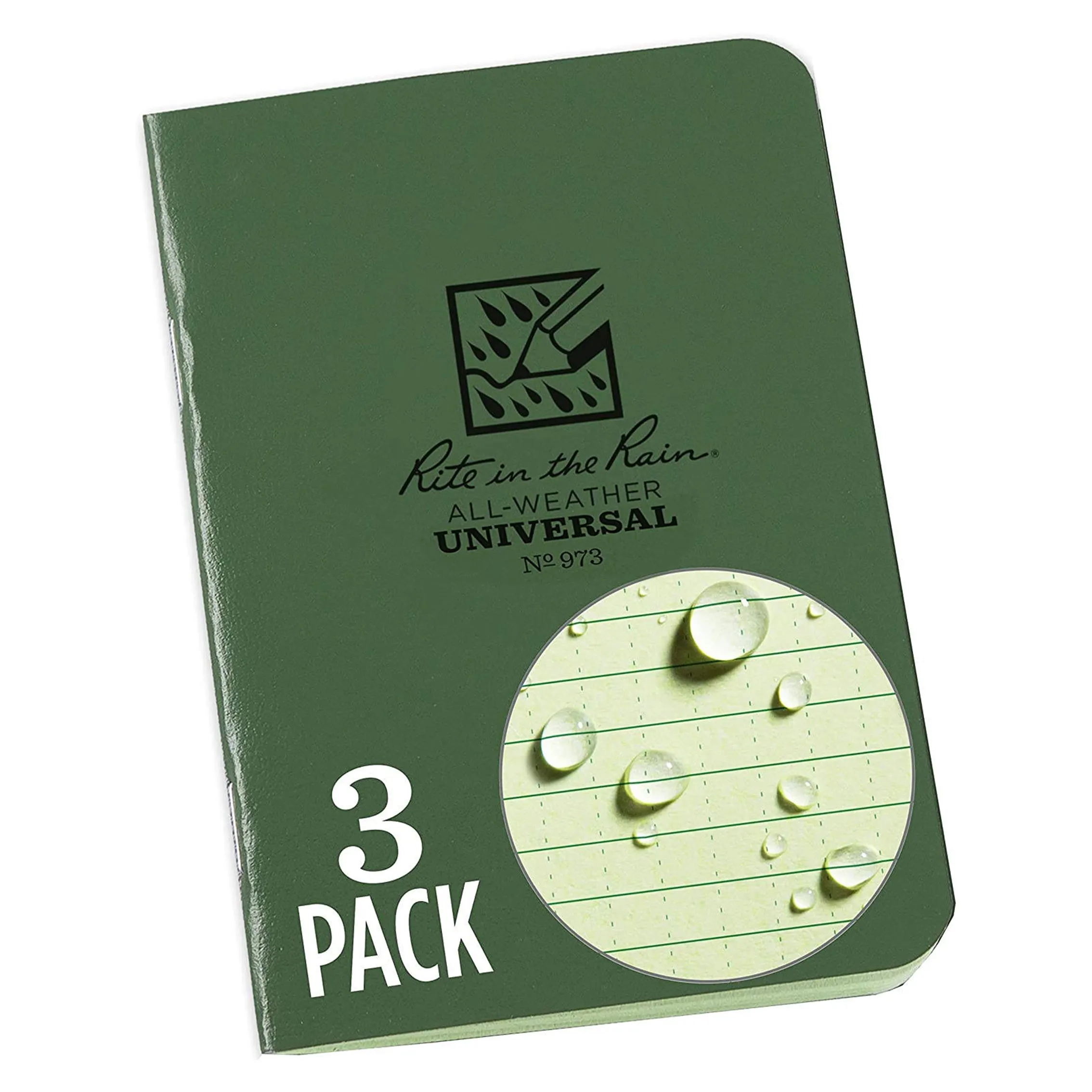 Cover hijau notebook jahit ikat mini tahan hujan ukuran dapat disesuaikan A4 A5 A3.