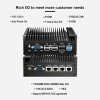 Pantalla dual Intel NUC Mini PC N100 Quad Core Nuevo DDR5 Ubuntu Win10 Computadora de grado industrial sin ventilador SIN RAM SIN SSD 2COM 2 años