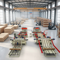 Mesin Planer Kayu Veneer Plywood Otomatis Akurasi Tinggi dengan Kontrol PLC