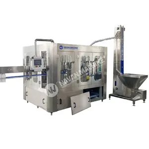 Manufacturer's Hot Selling Fully Automatic Three-in-One Mineral Water Drinking Water Filling Machine Equipment