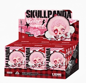 Cajas Sorpresa Originales 100% Auténticas POPO MART SKULLPANDA Serie Winter Symphony con Cordón, Regalos para Fiestas y Cumpleaños - Product Image 1