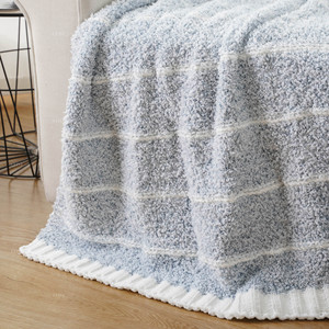 Plaids pour canapé réversibles, super doux et chauds, plaids confortables en tricot, jetés en <span class=keywords><strong>peluche</strong></span> moelleux pour canapé, lit, cadeau - Product Image 2