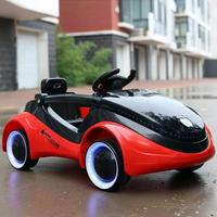 Mobil Listrik Anak Model Baru yang Modis dan Minimalis dengan Empat Roda untuk Anak Laki-laki dan Perempuan 12V Bahan PVC