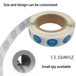 Etiqueta/Etiqueta Adhesiva NFC Personalizada con Logotipo, Chip NFC 213/215 de <span class=keywords><strong>13.56MHz</strong></span>, Etiqueta <span class=keywords><strong>RFID</strong></span> Iso14443a - Product Image 5