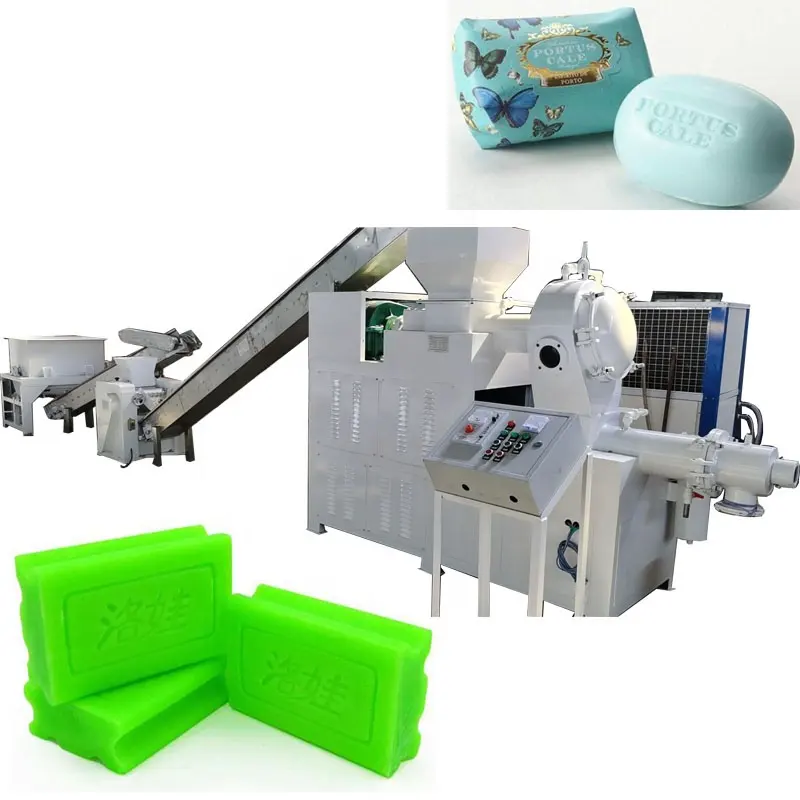 Mesin pembuat sabun Toilet penjualan terbaik baru Mixer sabun cucian otomatis/mesin pemotong/mesin penggiling sabun