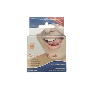 Bluenjoy Medical Disposable Oral Mouth Ulcer Patch Pad Easy To Use Dissolvable Mouth Ulcer Film