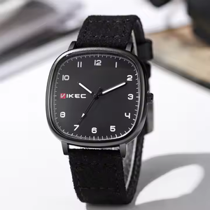 Orologio da Uomo Elegante e di Lusso, Impermeabile, Cassa in Lega, Quadrante Quadrato con Numeri Arabi, Cinturino in Pelle, Movimento al Quarzo, Orologio Sportivo - Product Image 5