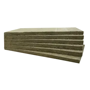 Free sample Rock wool roof thermal insulation basalt fiber 80kg/m3 50mm thick rock wool board