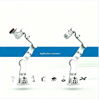 Bras robotique collaboratif 6 axes de fabrication chinoise TCB605LV 5 kg ultra léger IP54 Cobot pour palettisation, chargement, déchargement, soudage