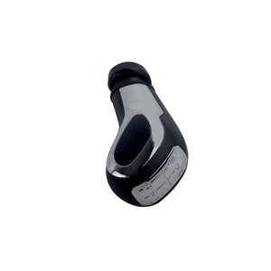 Poyracing Car Gear <b>Shift</b> <b>Knob</b> 5-Speed Leather Ergonomic For Peugeot 206 207 307 408 - Product Image 4