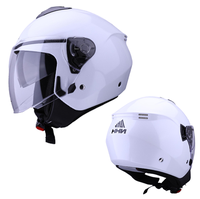 Usine OEM/ODM, vente en gros de casques de moto demi-visage en ABS, certifiés ECE pour l'intelligence