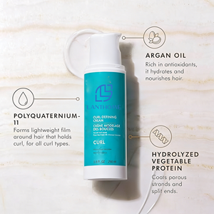 Crème définissante <span class=keywords><strong>pour</strong></span> cheveux bouclés en marque propre, produits de coiffage <span class=keywords><strong>pour</strong></span> cheveux bouclés biologiques <span class=keywords><strong>pour</strong></span> lutter contre <span class=keywords><strong>les</strong></span> frisottis et rehausser <span class=keywords><strong>les</strong></span> <span class=keywords><strong>boucles</strong></span> avec de l'huile d'argan - Product Image 4