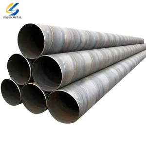 Tubo de acero al carbono soldado a tope sin costura API 5L tubo de acero al carbono precio tubo de 0,5 pulgadas
