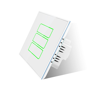 Lanbon l8x Glass Bảng điều chỉnh cảm ứng ánh sáng thông minh Wifi lưới chuyển đổi nhà thông minh hệ thống tuân thủ với tuya cuộc sống thông minh hỗ trợ điều khiển bằng giọng nói - Product Image 1