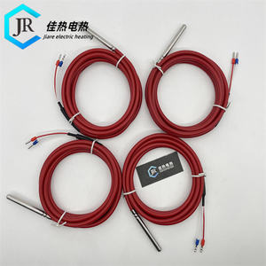 Jiale PT100 4 * 50毫米软硅胶热阻温度传感器高精度 - Product Image 6