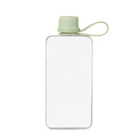Bouteille d'eau portable personnalisée avec logo, grande, carrée, en Tritan, sans BPA, anti-fuite, de haute qualité, pour la vente en gros