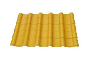 Lastra per tetto in plastica Gazebo ondulato per tetto in plastica fibra di carbonio ASA piastrella in resina sintetica - Product Image 3