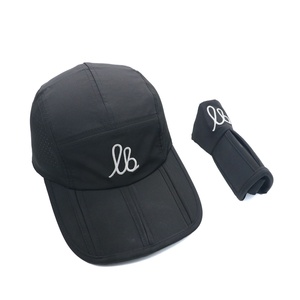 Gorra de Béisbol Personalizada de 5 Paneles, Impermeable, Plegable, con Logotipo Fluorescente 3D, Bordado a Mano, 100% Algodón - Product Image 2