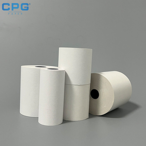 Paquete al por mayor de rollos de papel térmico sin BPA de 3 1/8 pulgadas y 2 1/4 pulgadas, 70 g/m², para sistemas POS universales, de alto brillo. - Product Image 1