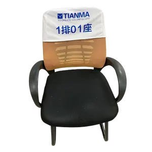 Event Promotion Custom Seat Covers Folding Stadium Chair Back Cover