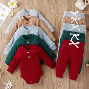 Groothandel 3 6 12 18 Tot 24 Maanden Beby Baby Kleding Lil Jongens Pasgeboren Set Broek Baby Romper Set Voor Meisjes Pasgeboren Baby Kleding