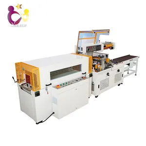 Automatic L Bar Sealer press shrink wrapping maker machine aluminium mold balling press make small shrink wrap machine