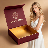 Cajas de Regalo Plegables Personalizadas al por Mayor de Fábrica, Ecológicas, Duraderas, con Tapa Abatible, Caja de Regalo Exquisita