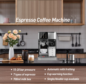 Biểu tượng tùy chỉnh điện cà phê Arabic Maker 0.7L Máy pha cà phê với sữa Tank - Product Image 5