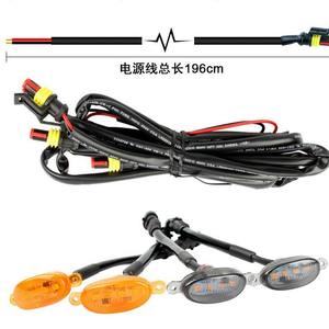 4 pièces, feux de calandre universels pour voiture, feux de jour à LED, feux de brouillard jaunes et blancs - Product Image 2