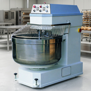 Máquina Industrial para Hornear Pan de Pizza, Mezcladora de Masa Espiral Profesional de 2 Velocidades, Tazón Reversible, Mezcladora de Harina de 150 kg - Product Image 1