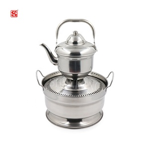 Thổ Nhĩ Kỳ Arabic Phong Cách Thép Không Gỉ Rửa Tay Nồi Nước Ấm Đun Nước Bộ - Product Image 1