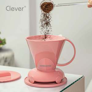 Clever Dripper Mr. Clever Factory Direct - Cafetera Manual de Color Rosa Sólido, Resistente a 100°C, para Cadenas de Restaurantes y Cafeterías - Product Image 2