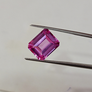 Zafiro Rosa Cultivado en Laboratorio, Gema Suelta, Corte Personalizado en Múltiples Formas, Alta Claridad, Calidad Premium, Piedra para Joyería Hecha a Mano - Product Image 1