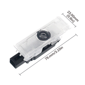 DXZ-Projecteur <span class=keywords><strong>laser</strong></span> de bienvenue pour porte de voiture, nouveau logo, ombre fantôme, pour modèles 159 Giulietta Giulia Mito Stelvio Brera, 2 pièces - Product Image 2