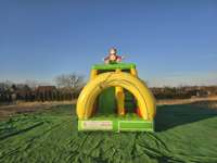 Toboggan aquatique gonflable pour parcs d'aventure sportifs ou divertissements en plein air, certifié CE, capacité de 500 à 1000 kg