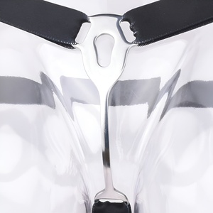 Cinturón de Castidad Cónico FRRK Femininzer para Transformación de Hombre a Mujer, Jaula Metálica Plana para Pene, Dispositivo BDSM - Product Image 5
