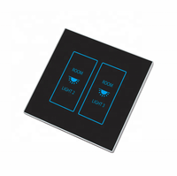 Modelo de control inteligente de interruptor de enchufe de pared digital ABLE para productos eléctricos de hotel interruptor de luz inteligente